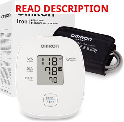 OMRON Iron Blood Pressure Monitor + Arm Cuff