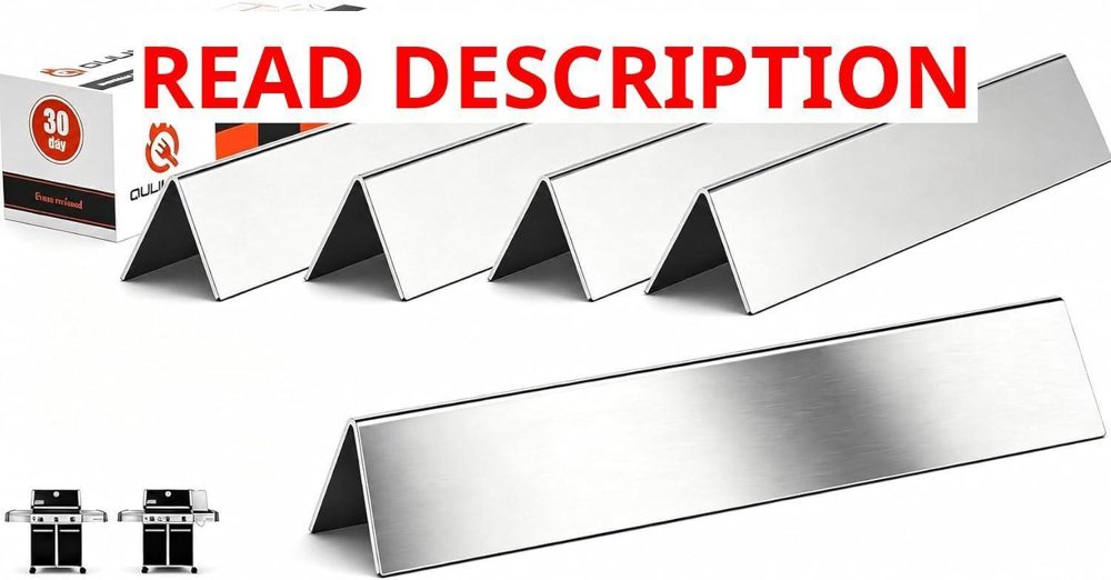 QuliMetal Flavorizer Bars for Weber Genesis
