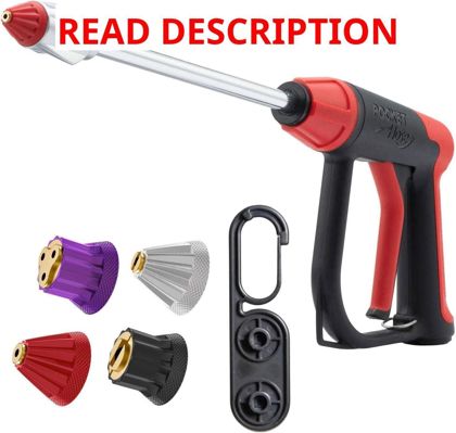 Pocket Hose Arrow: 4-Tip Customizable Nozzle
