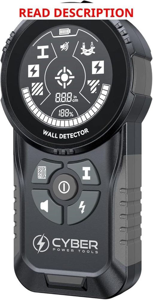 Cyber Stud Finder with Digital Display