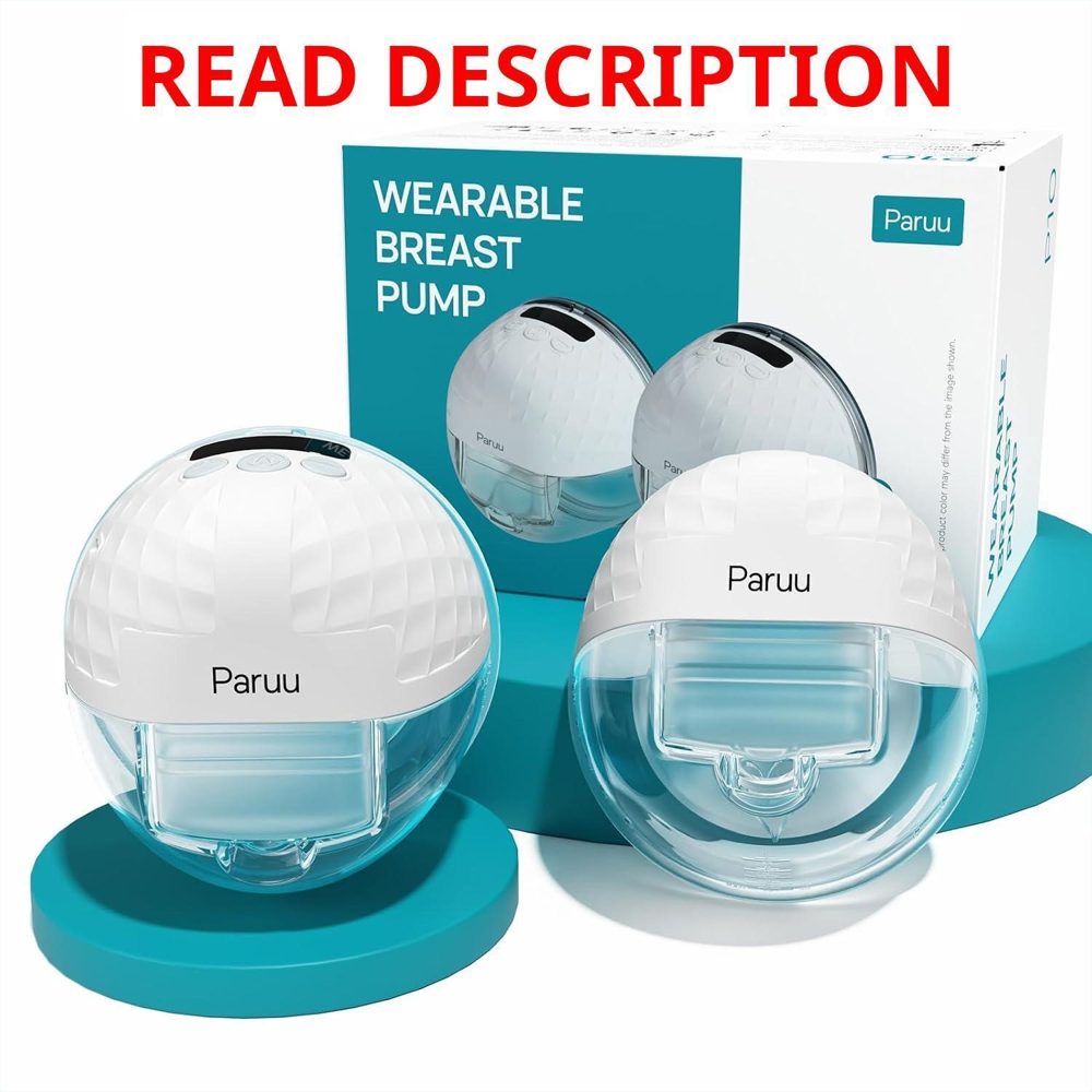 Paruu P10 Hands-Free Pump 4 Modes 2 Pack