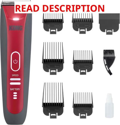 Kong 2-Speed Cordless-Corded Dog Clipper Kit