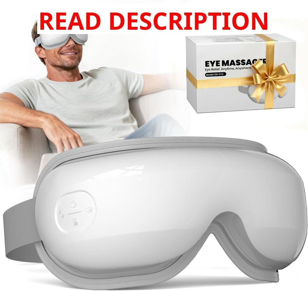 Eye Massager with Heat   Heated Eye Mask