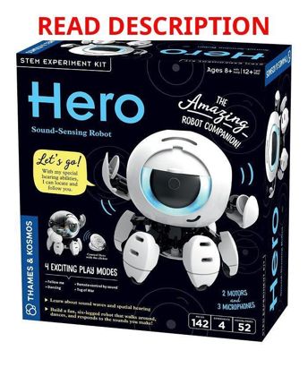 Thames & Kosmos Hero: Sound-Sensing Robot