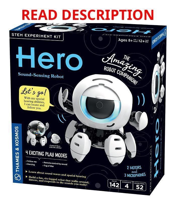 Thames & Kosmos Hero: Sound-Sensing Robot