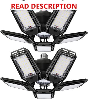 Garage Lights LED 150W 15000LM 6500K 2Pack