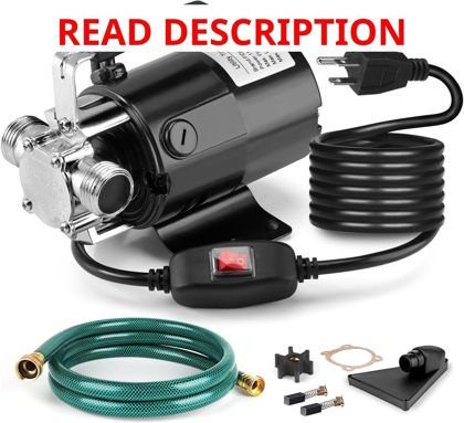 FIDISP Water Transfer Pump 115V kit