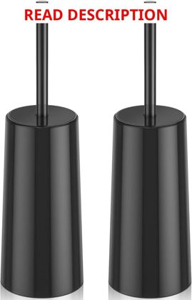 Toilet Brush & Holder 2 Pack Stainless Steel