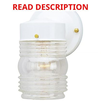 Westinghouse Patina White Wall Lantern Switch