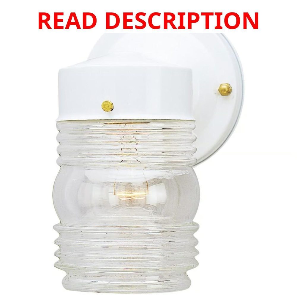 Westinghouse Patina White Wall Lantern Switch