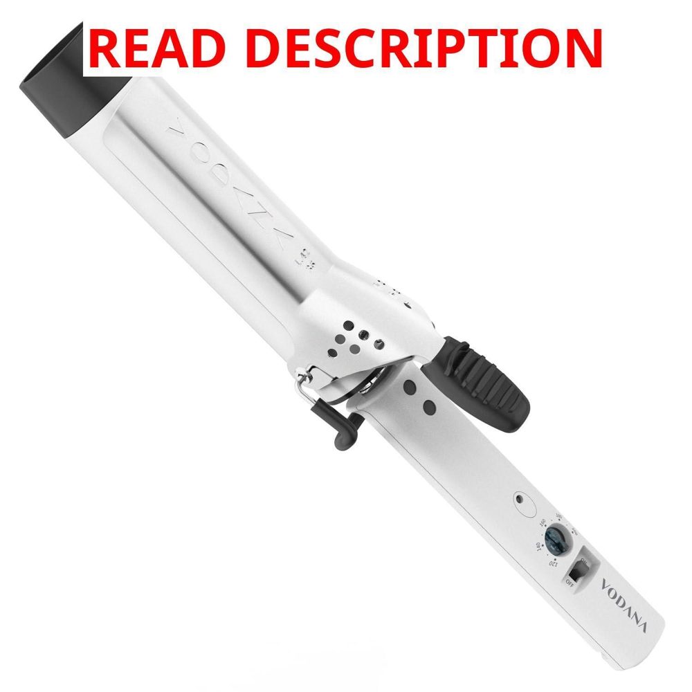VODANA GlamWave 1.4" Ceramic Curling Iron