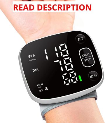 Blood Pressure Monitor with Cuff 2x120 memory