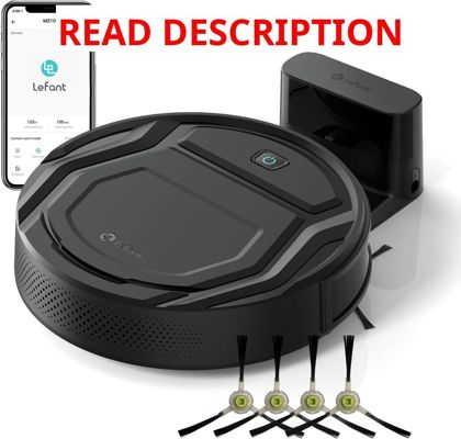 Lefant Robot Vacuum M210: 120m Run Wi-Fi App