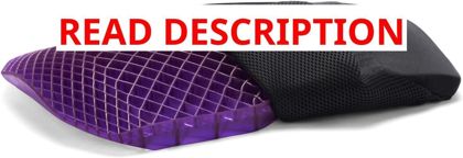 Purple Back Cushion with Pressure Grid