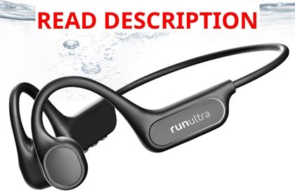 Bone Conduction Headphones IPX8 32GB MP3