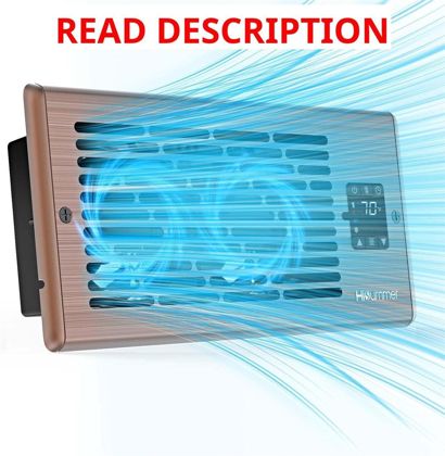 Hisummer Booster Fan 4x10 Vent 150 CFM