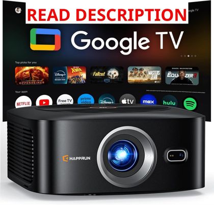 HAPPRUN 4K Android TV Projector