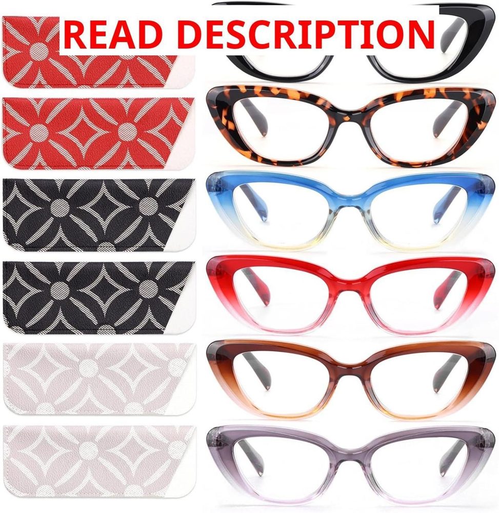 Cat Eye Reading Glasses Women Blue Light|
