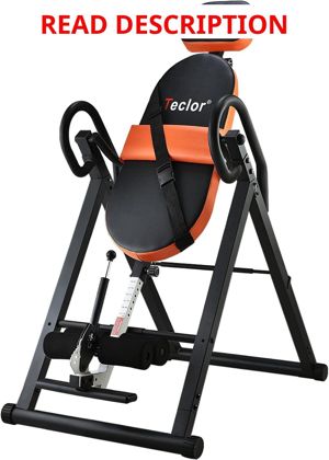 Teclor Inversion Table for Back Pain Relief