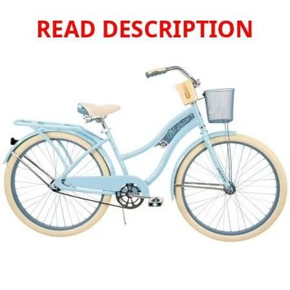 Huffy 26" Nel Lusso Cruiser Bike Light Blue