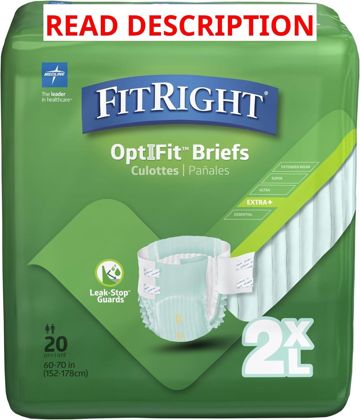 FitRight Extra+ Adult Diapers 2XL