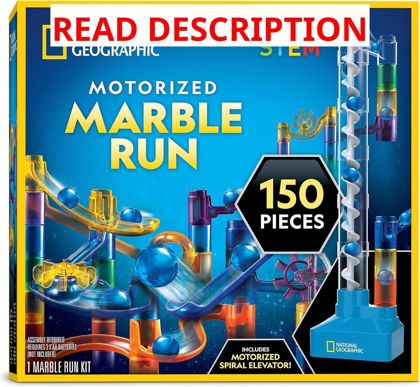 National Geographic Marble Run 150-Piece STEM