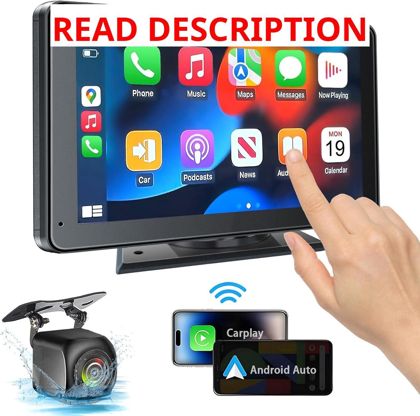 CarPlay/Android Auto 7" HD Car Stereo with BT