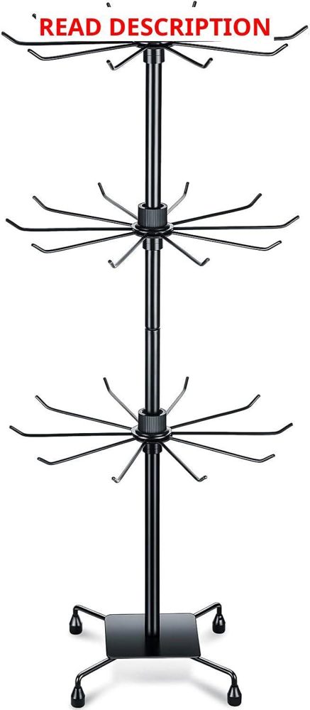 Spinner Display Rack: Metal Jewelry Stand 1 pack