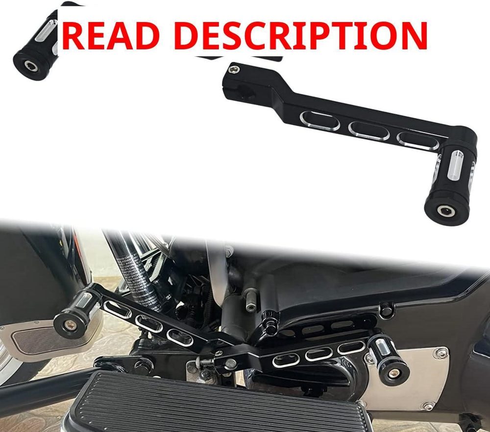 Heel Toe Shift Pegs for Harley RF Black