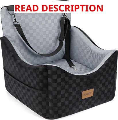 JOEJOY Elevated Dog Car Seat for Small/Med