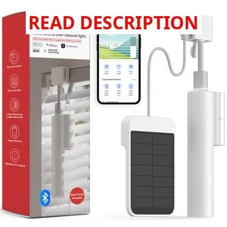 SwitchBot Blind Tilt: Solar-powered Blinds
