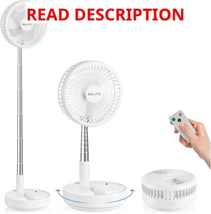 Belife X8 Portable Oscillating Fan