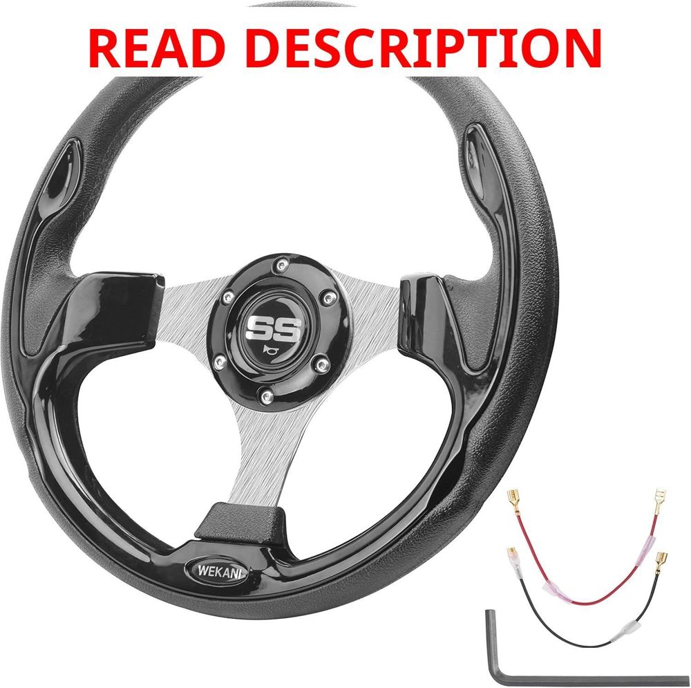 Golf Cart Steering Wheel for Club Car & EZGO