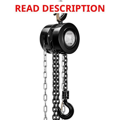 SPECSTAR Hand Chain Hoist 1 Ton 10 ft