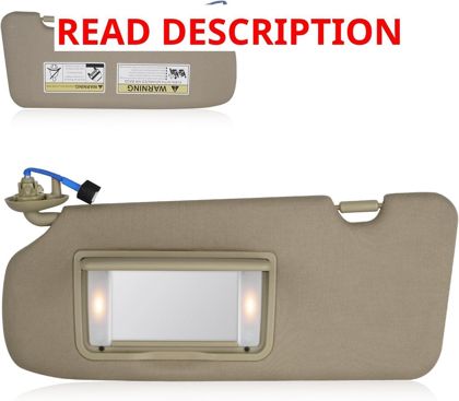 Honda CR-V Sun Visor Driver Beige 2017-2022