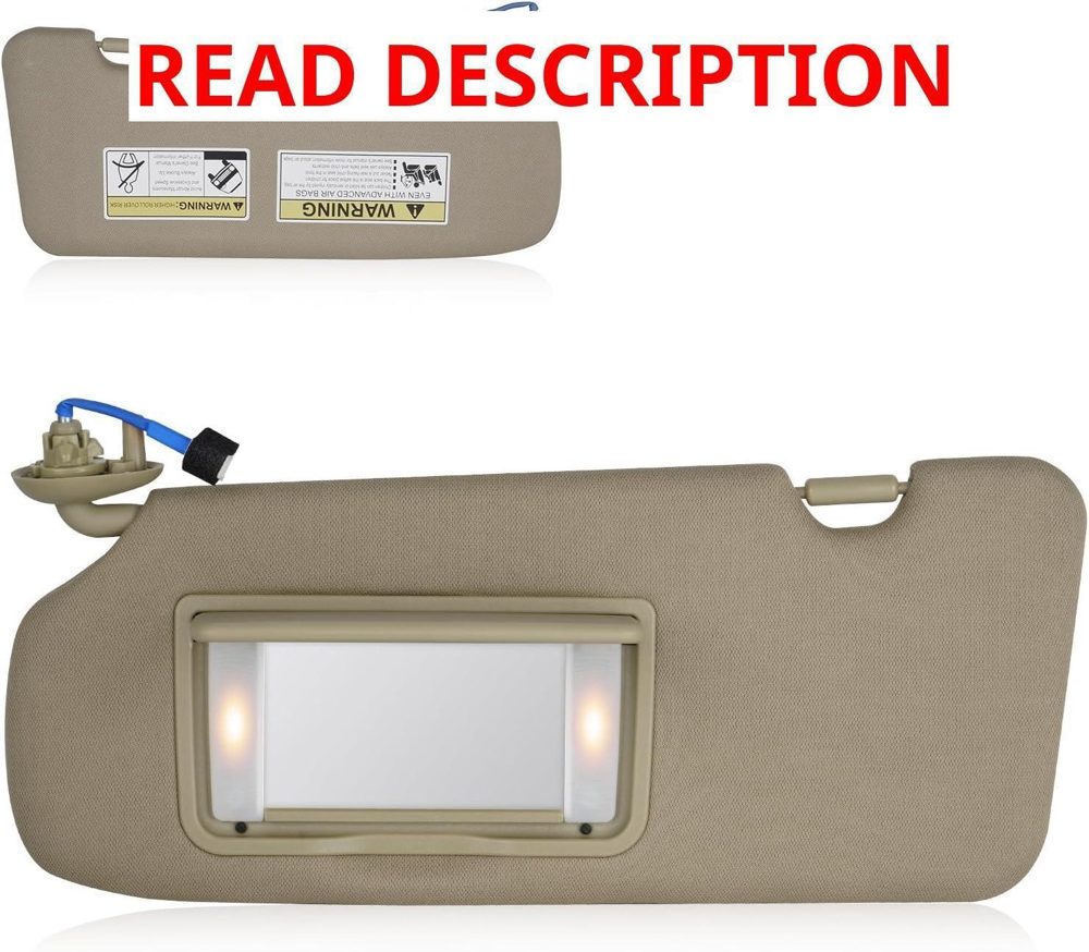 Honda CR-V Sun Visor Driver Beige 2017-2022