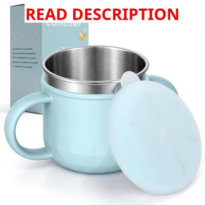 BUSOHA Toddler Snack Cups - 9 oz
