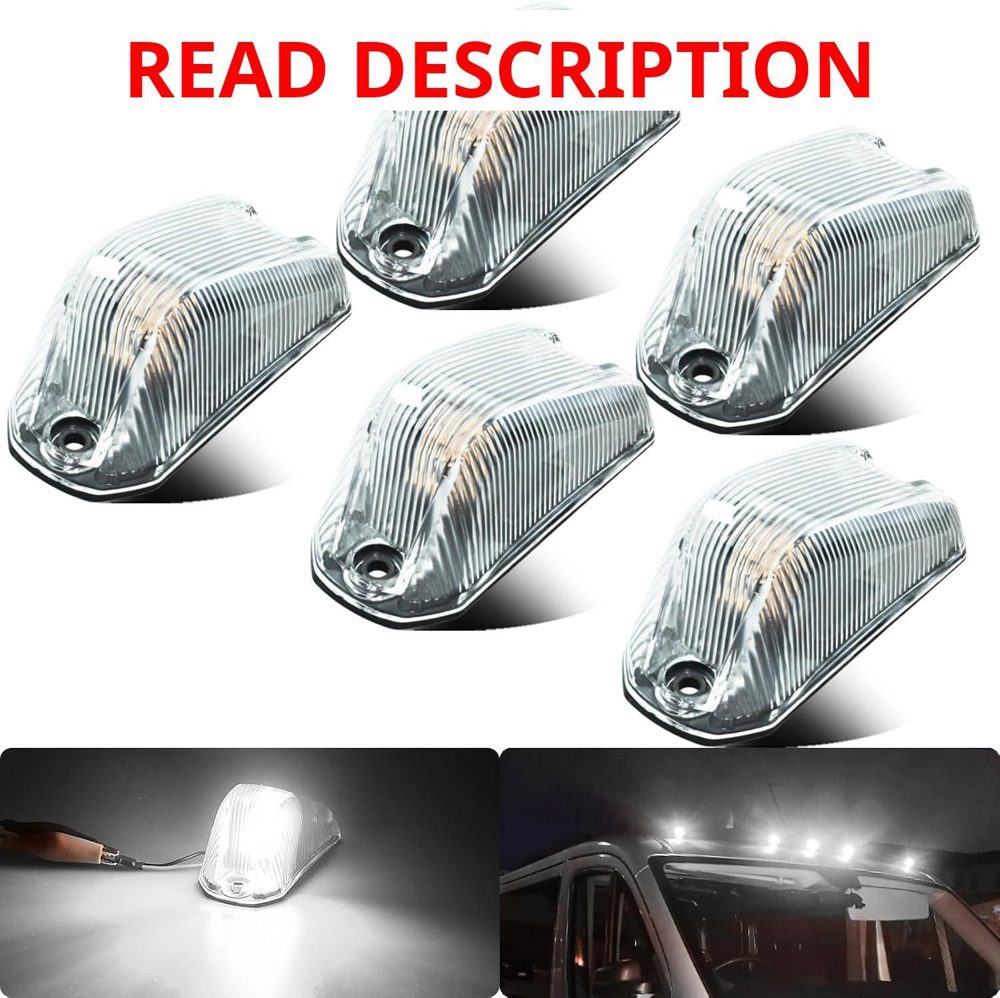 RAM ProMaster White LED Roof Light Kit (5)