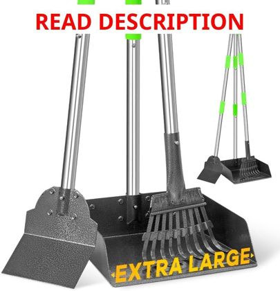 Larger Pooper Scooper   Dog Pooper Scooper Set