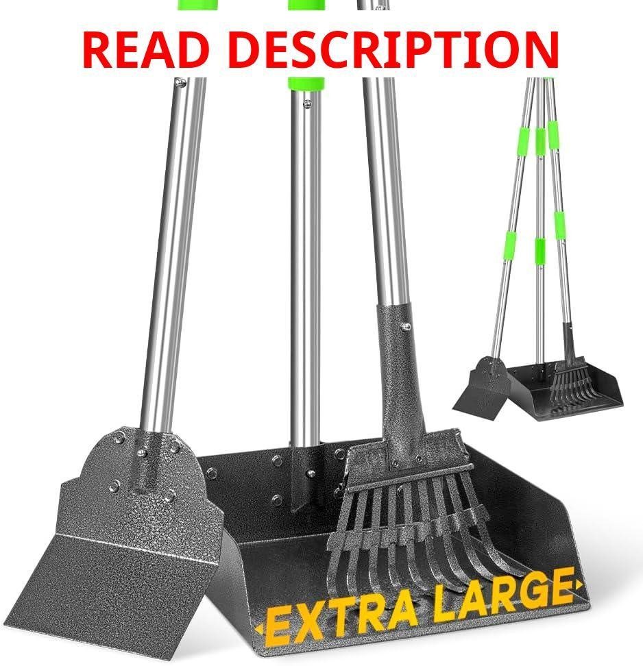 Larger Pooper Scooper   Dog Pooper Scooper Set