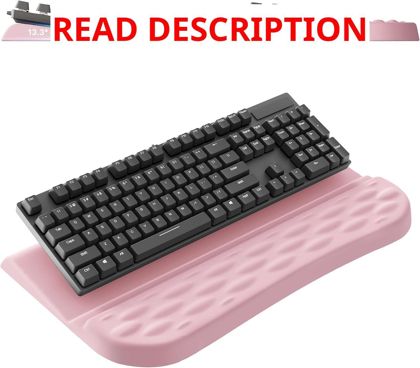 Laborio Keyboard Wrist Rest Stand Pink