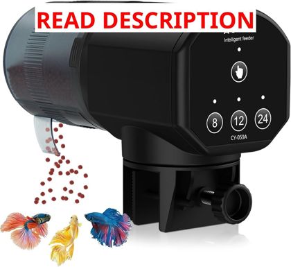Automatic Fish Feeder Dispenser 200ml Aquarium