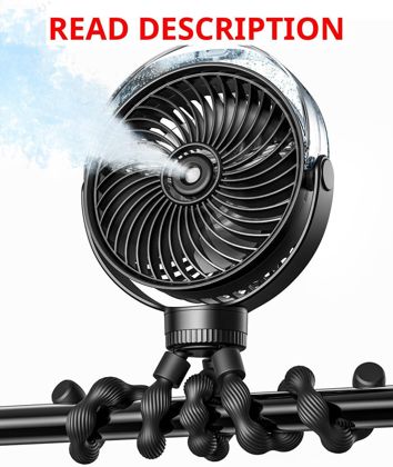 Sweetfull Stroller Misting Fan   4 Speeds