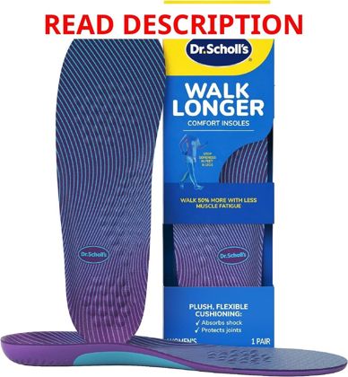 Dr. Scholl's Walk Longer Insoles