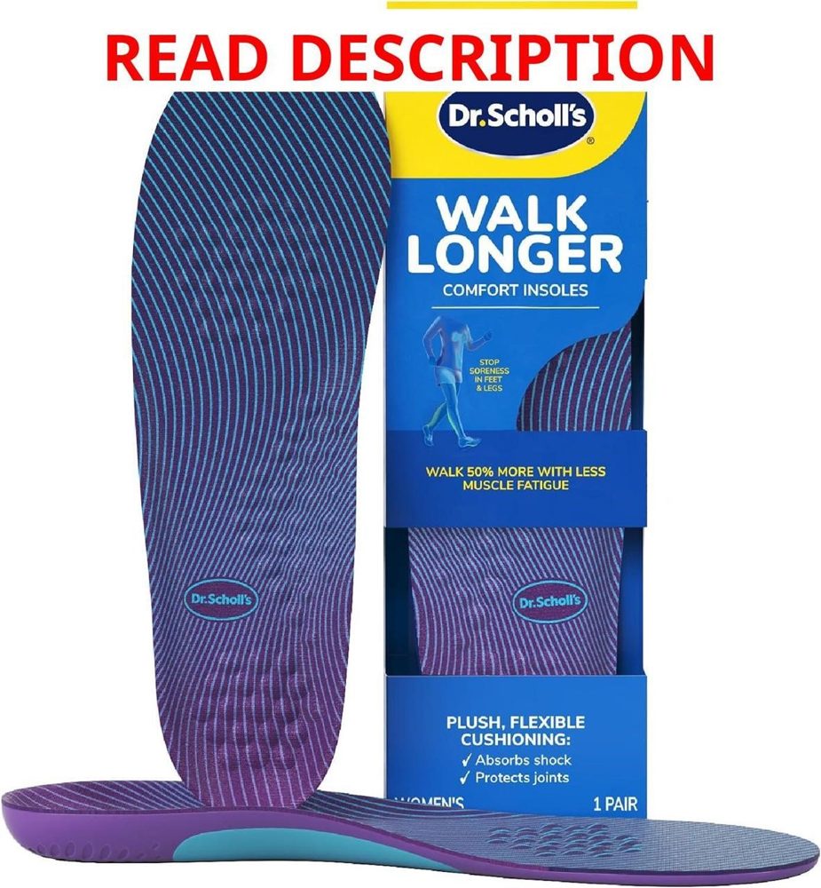 Dr. Scholl's Walk Longer Insoles