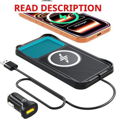 Wireless Car Charger Pad for iPhone 17-12