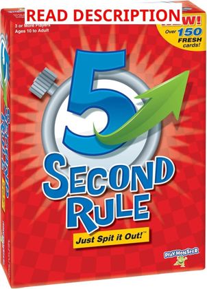 5 Second Rule Game   Quick Questions