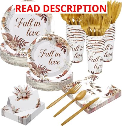 Shellwei Bridal Shower Dinnerware Set