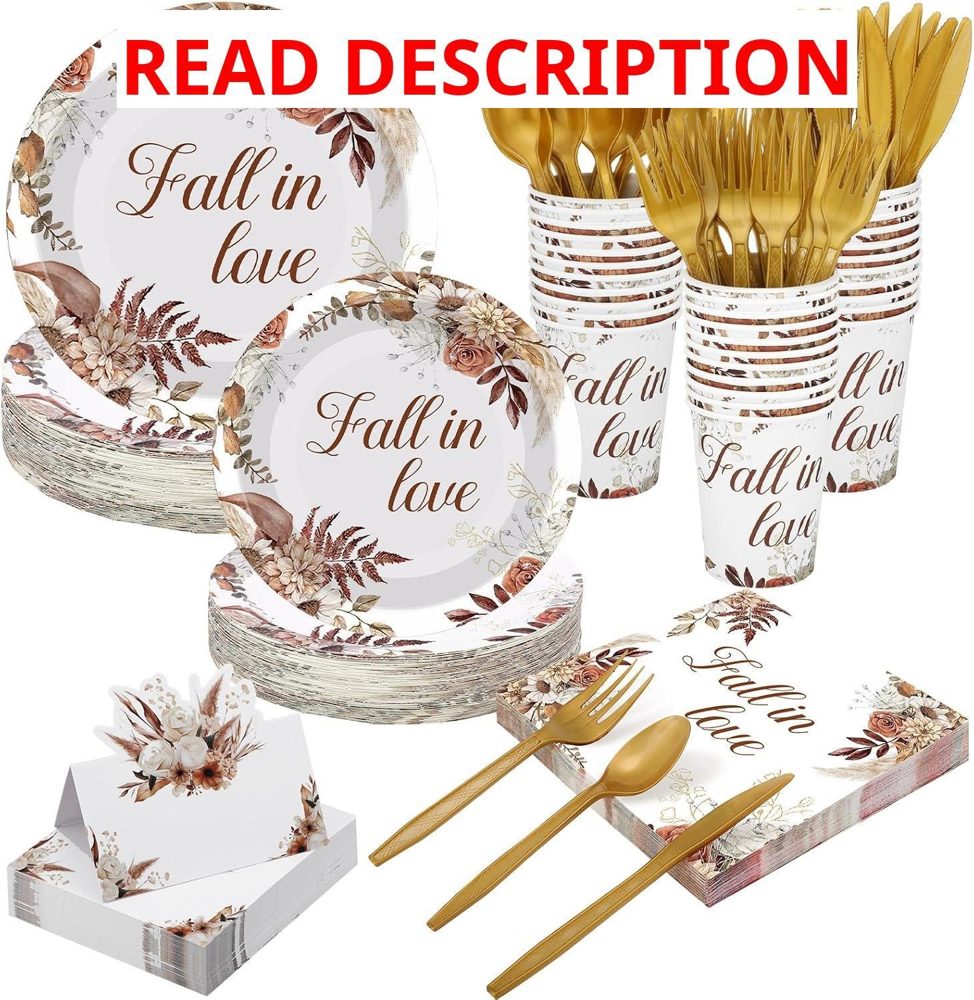 Shellwei Bridal Shower Dinnerware Set
