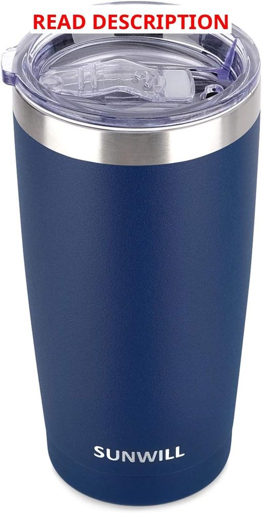 SUNWILL 20 oz Travel Tumbler Insulated Mug